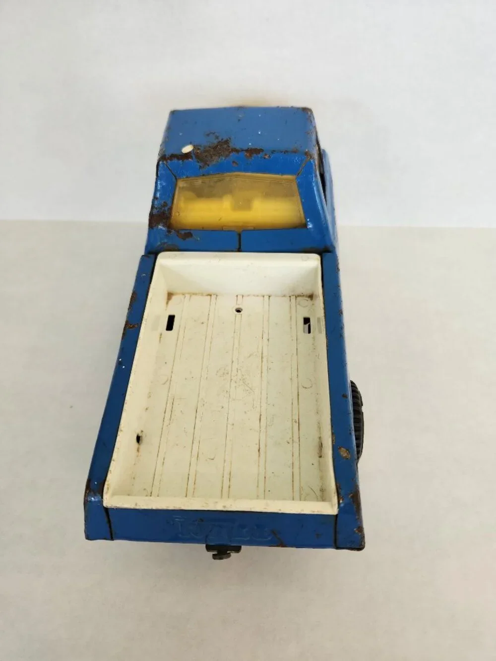 Vintage Tonka Toy Pick-up Truck 1970’s Pressed Steel Blue Metal Retro Look T1